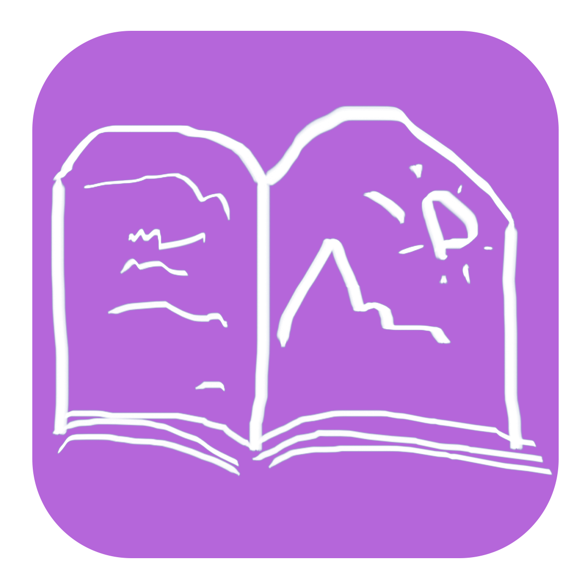 Icono de un libro ilustrado